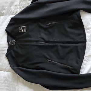 Black Nike crop jacket